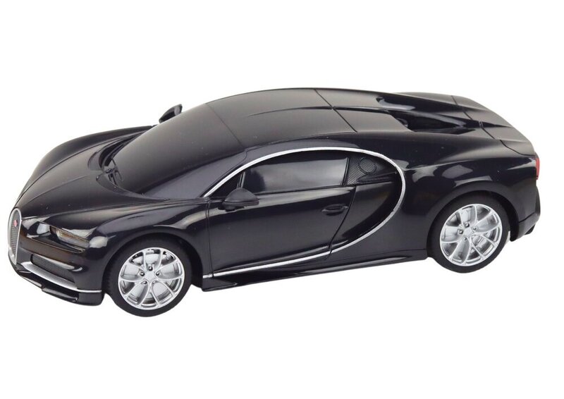 Bugatti Veyron Chiron 1:24 kauko-ohjattava auto, musta