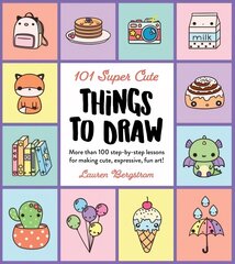 101 Super Cute Things to Draw: More than 100 step-by-step lessons for making cute, expressive, fun art!, Volume 2 hinta ja tiedot | Taidekirjat | hobbyhall.fi