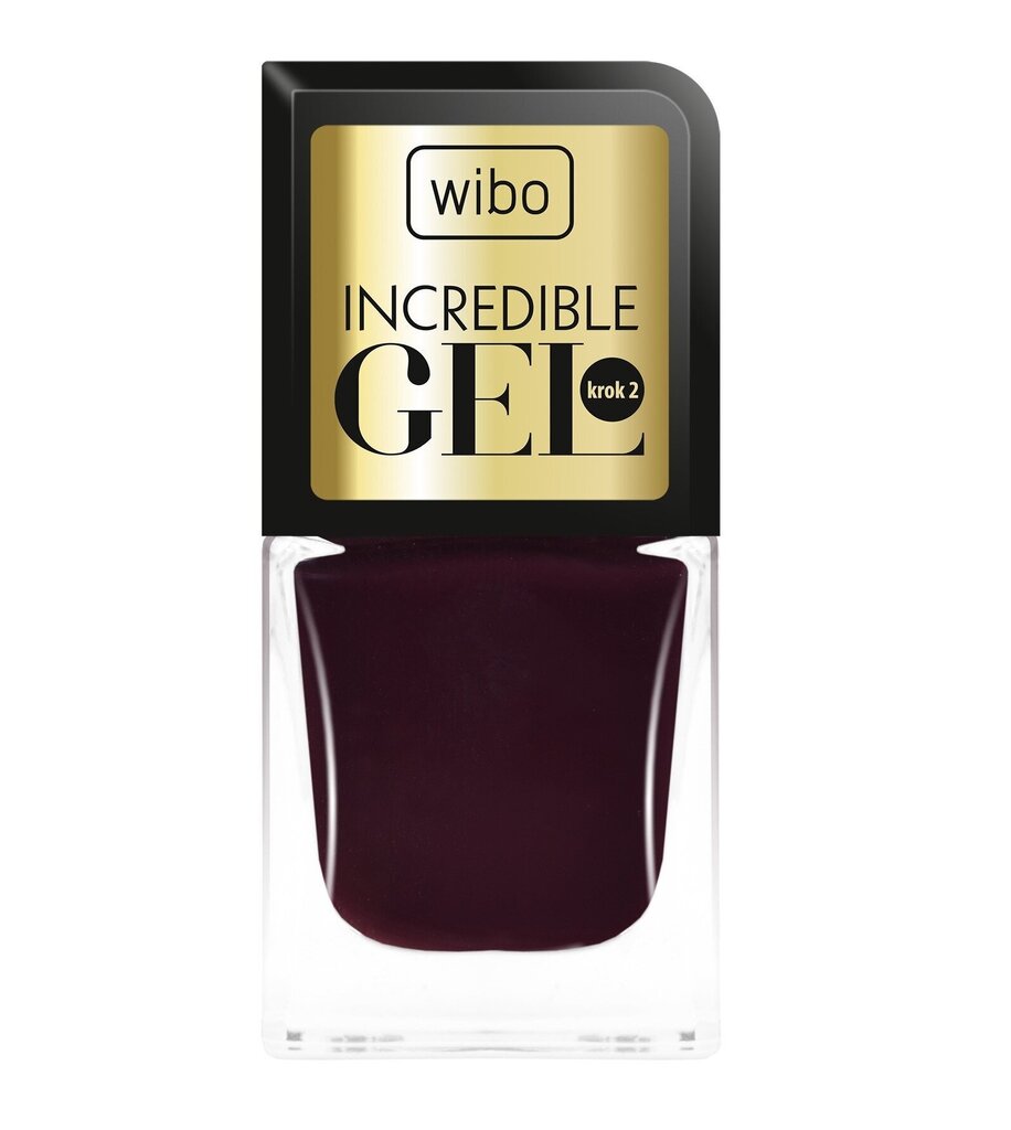 Wibo Incredible -geelilakka - Incredible Gel 1 hinta ja tiedot | Kynsilakat ja kynsienhoitotuotteet | hobbyhall.fi