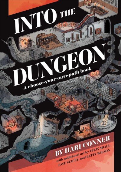 Into the Dungeon: A Choose-Your-Own-Path Book hinta ja tiedot | Fantasia- ja scifi-kirjallisuus | hobbyhall.fi