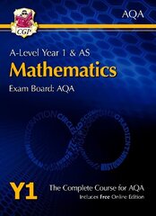 A-Level Maths for AQA: Year 1 & AS Student Book with Online Edition hinta ja tiedot | Lasten tietokirjat | hobbyhall.fi