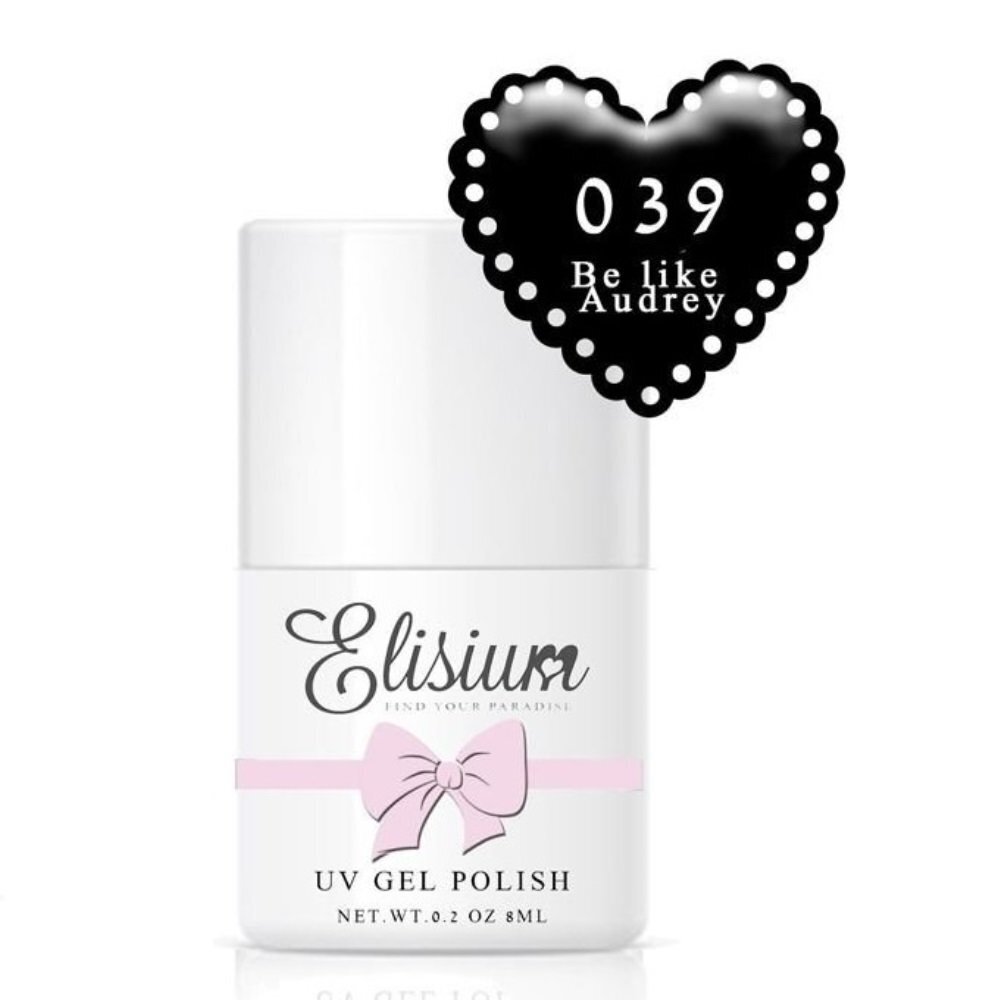 Elisium Geelikynsilakka, 8 ml, 039 Be Like Audrey hinta ja tiedot | Kynsilakat ja kynsienhoitotuotteet | hobbyhall.fi