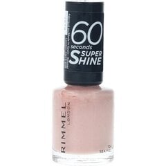 Rimmel London 60 Seconds Super Shine kynsilakka 8 ml, 724 Sea Fizz hinta ja tiedot | Kynsilakat ja kynsienhoitotuotteet | hobbyhall.fi