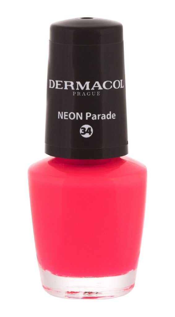 Dermacol Neon kynsilakka 5 ml, 34 Neon Parade hinta ja tiedot | Kynsilakat ja kynsienhoitotuotteet | hobbyhall.fi