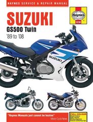 Suzuki GS500 Twin (89 - 08) Haynes Repair Manual hinta ja tiedot | Matkakirjat ja matkaoppaat | hobbyhall.fi