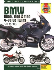 BMW R850, 1100 & 1150 4-valve Twins (93 - 06) Haynes Repair Manual hinta ja tiedot | Matkakirjat ja matkaoppaat | hobbyhall.fi