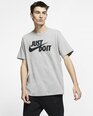 Nike miesten T-paita NSW TEE JUST DO IT SWOOSH, tummanharmaa