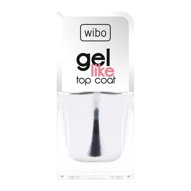 Wibo Gel Like Top Coat -päällislakka hinta ja tiedot | Kynsilakat ja kynsienhoitotuotteet | hobbyhall.fi