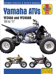 Yamaha YZF450 & YZF450R ATV Repair Manual: 2004-15 hinta ja tiedot | Matkakirjat ja matkaoppaat | hobbyhall.fi