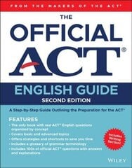 Official ACT English Guide 2nd edition hinta ja tiedot | Lasten tietokirjat | hobbyhall.fi