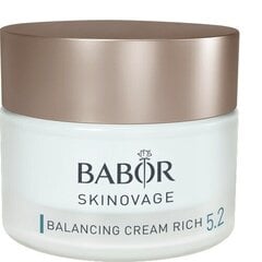 Kosteuttava ja tasapainottava rikastettu kasvovoide Babor Skinovage Balancing Cream Rich, 50 ml hinta ja tiedot | Kasvovoiteet | hobbyhall.fi