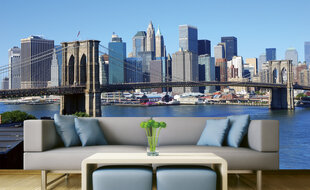 Valokuvanauhat - New York ja Brooklyn Bridge hinta ja tiedot | Valokuvatapetit | hobbyhall.fi