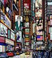 Seinämaalaukset - Times Square, 225x250 cm hinta ja tiedot | Valokuvatapetit | hobbyhall.fi