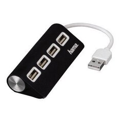 Hama 2.0 USB-hubi, 00012177 hinta ja tiedot | Adapterit | hobbyhall.fi