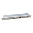 LogiLink Patch Panel 19-mounting Cat.6 STP 24 ports, grey