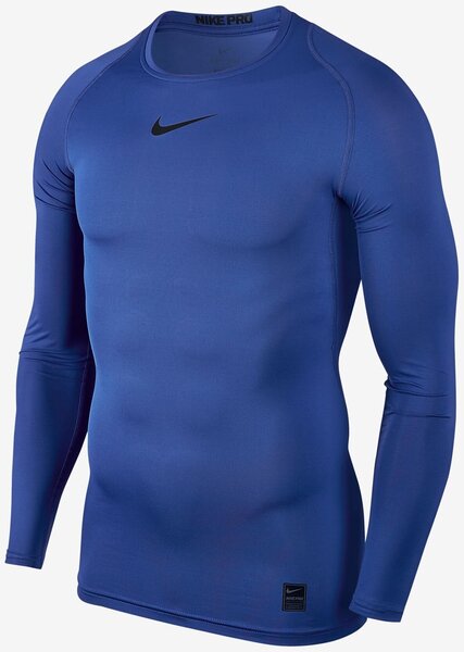 Miesten t-paita Nike M NP TOP LS COMP 838077 480, sininen.