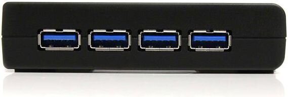 STARTECH ST4300USB3EU 4 Port Black Super hinta ja tiedot | Adapterit | hobbyhall.fi