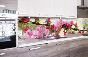 Liimavalokuvatapetti laminoidulla - Sakura, 260x60 cm hinta ja tiedot | Valokuvatapetit | hobbyhall.fi