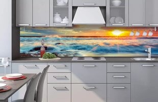 Liimavalokuvatapetti laminoidulla - Sunset, 260x60 cm hinta ja tiedot | Valokuvatapetit | hobbyhall.fi