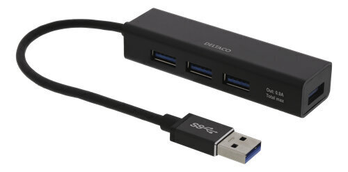 Liitäntäasema Deltaco UH-487, USB3.1 hinta ja tiedot | Adapterit | hobbyhall.fi