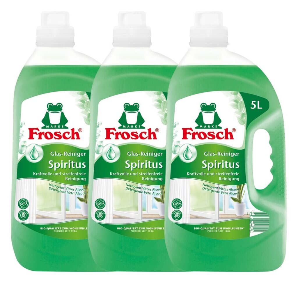 FROSCH Lasinpesuaine 3 x 5L hinta ja tiedot | Puhdistusaineet | hobbyhall.fi