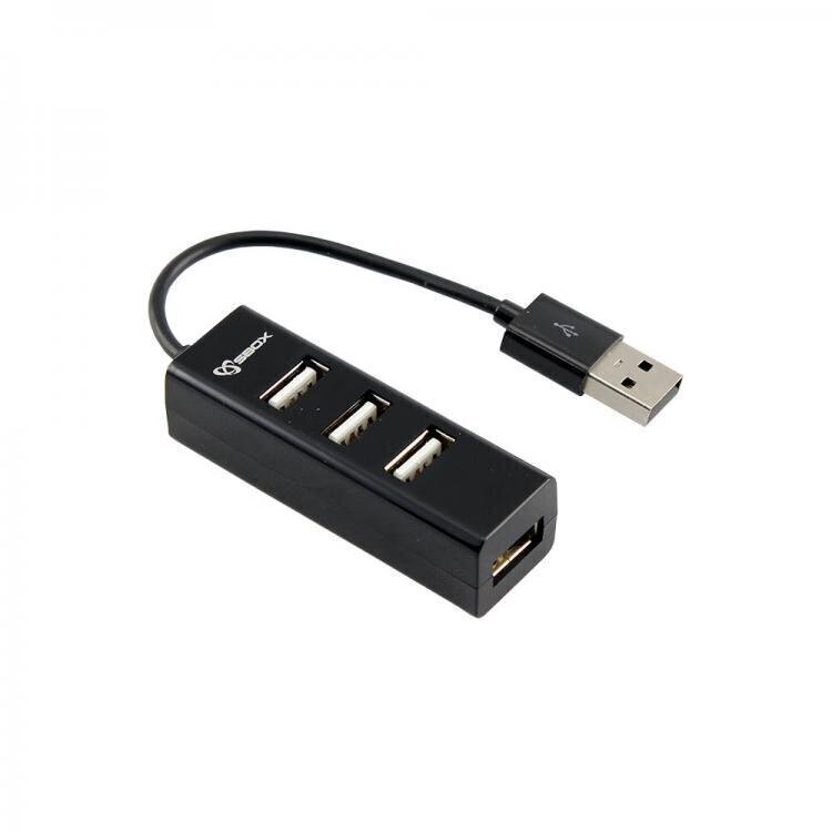 Sbox H-204, 4 x USB hinta ja tiedot | Adapterit | hobbyhall.fi