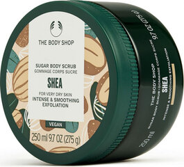 Vartalokuorinta The Body Shop Body Exfoliator Shea, 250 ml hinta ja tiedot | Vartalokuorinnat | hobbyhall.fi