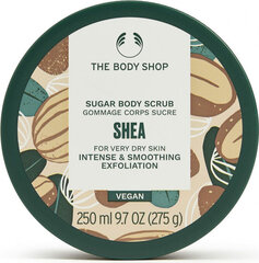 Vartalokuorinta The Body Shop Body Exfoliator Shea, 250 ml hinta ja tiedot | Vartalokuorinnat | hobbyhall.fi