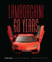 Lamborghini 60 Years New Edition with new cover & price hinta ja tiedot | Matkakirjat ja matkaoppaat | hobbyhall.fi