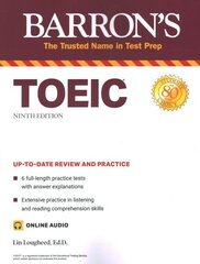 TOEIC (with online audio) Ninth Edition hinta ja tiedot | Tietosanakirjat ja hakuteokset | hobbyhall.fi