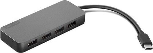 Lenovo USB-C to 4 Ports USB-A Hub hinta ja tiedot | Adapterit | hobbyhall.fi