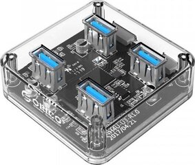 Orico 4in1 Adpater Hub 4x USB 3.0 hinta ja tiedot | Orico Tietokoneiden lisävarusteet | hobbyhall.fi
