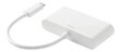 Sovitin Deltaco USBC-HDMI23, USB-C / HDMI / USB-A hinta ja tiedot | Adapterit | hobbyhall.fi