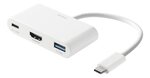 Sovitin Deltaco USBC-HDMI23, USB-C / HDMI / USB-A