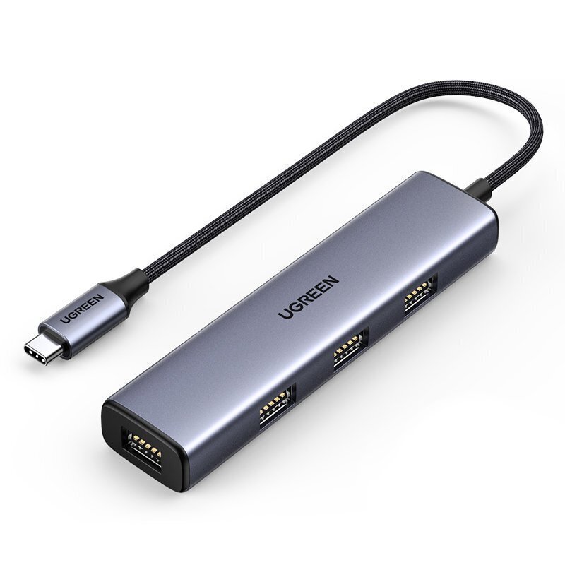 Sovitin Ugreen USB Type C - 4x USB 3.2 hinta ja tiedot | Adapterit | hobbyhall.fi