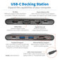 Tripp Lite USB-C Dock U442-DOCK3-B Single Display hinta ja tiedot | Adapterit | hobbyhall.fi