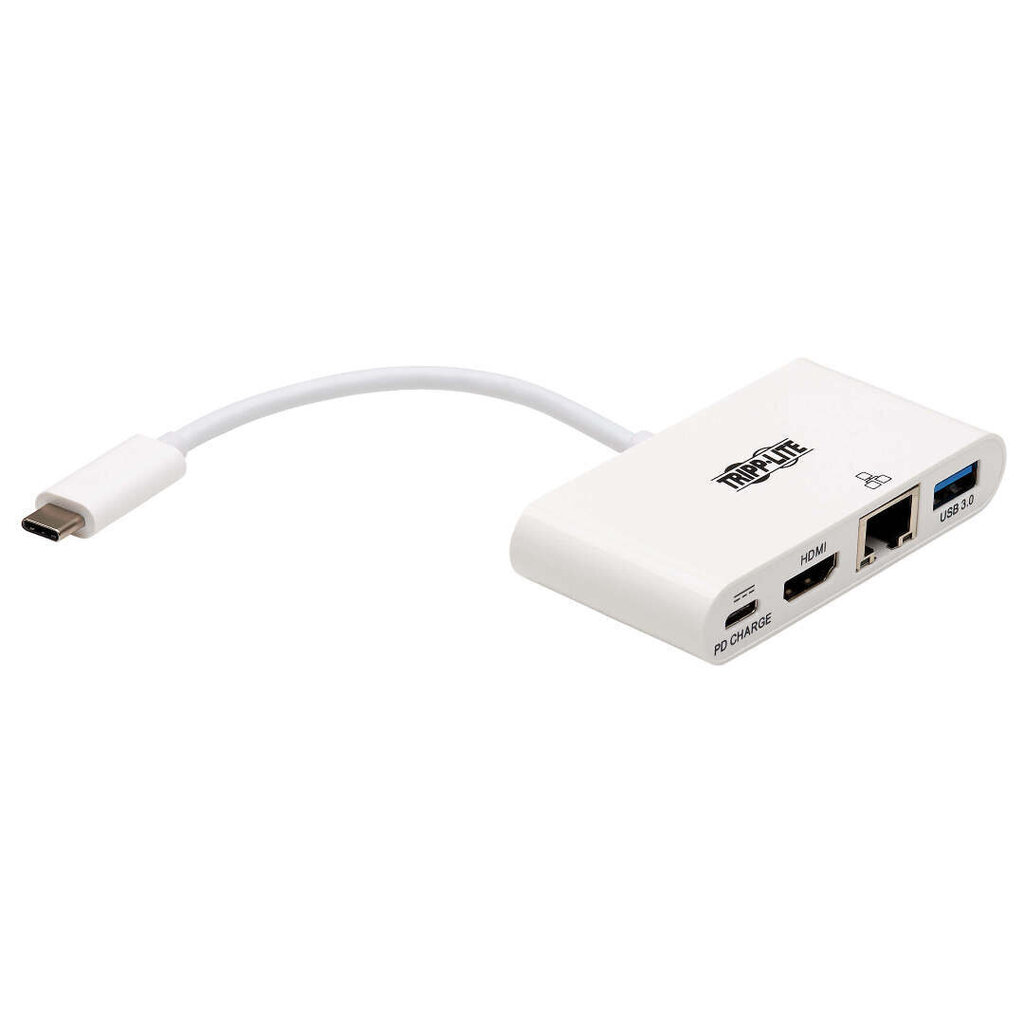 Tripp Lite USB-C Dock U444-06N-H4GU-C Single Display hinta ja tiedot | Adapterit | hobbyhall.fi