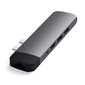 Satechi Satechi USB-C PRO Hub with 4K HDMI and Ethernet USB hub hinta ja tiedot | Adapterit | hobbyhall.fi