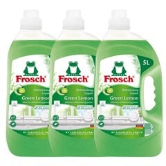 FROSCH Astianpesuaine Green Lemon 3 x 5L hinta ja tiedot | Astianpesuaineet | hobbyhall.fi