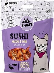 Mr. Bandit Sushi ankan ja kalan kanssa, 500 g hinta ja tiedot | Koiran herkut | hobbyhall.fi