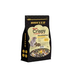 Ruokaa chinchilloille ja koirille Biofeed Royal Crispy, 2 kg hinta ja tiedot | Pieneläinten ruoat | hobbyhall.fi