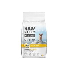 Raw Paleo Ultra Turkey Mini Puppy pienten rotujen pennuille kalkkunan kanssa, 750 g hinta ja tiedot | Koiran kuivaruoka | hobbyhall.fi