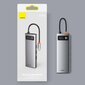 Hub 9in1 Baseus Metal Gleam Series, USB-C to 3x USB 3.0 + HDMI + USB-C PD + Ethernet RJ45 + microSD/SD + VGA hinta ja tiedot | Adapterit | hobbyhall.fi