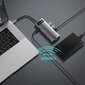 Hub 9in1 Baseus Metal Gleam Series, USB-C to 3x USB 3.0 + HDMI + USB-C PD + Ethernet RJ45 + microSD/SD + VGA hinta ja tiedot | Adapterit | hobbyhall.fi