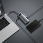 Hub 9in1 Baseus Metal Gleam Series, USB-C to 3x USB 3.0 + HDMI + USB-C PD + Ethernet RJ45 + microSD/SD + VGA hinta ja tiedot | Adapterit | hobbyhall.fi