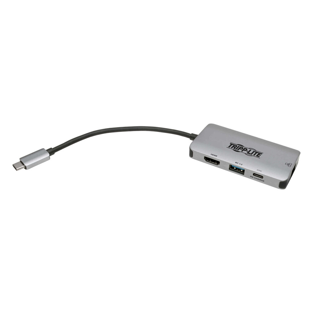 Tripp Lite USB-C Dock U444-06N-H4GUSC Single Display hinta ja tiedot | Adapterit | hobbyhall.fi