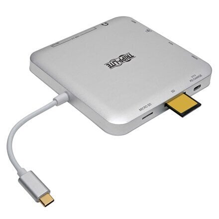 Tripp Lite USB-C U442-DOCK2-S Ethernet L hinta ja tiedot | Adapterit | hobbyhall.fi