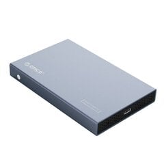 Kiintolevyn ulkoinen kotelo Orico HDD / SSD 2,5 "USB3.1 Type C Gen2 (tummanharmaa) hinta ja tiedot | Orico Kovalevyt ja muistitikut | hobbyhall.fi