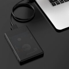 Kiintolevykotelo Orico HDD 2,5" USB Micro B 3.0 + A–Micro B -datakaapeli, 0,5 M hinta ja tiedot | Adapterit | hobbyhall.fi