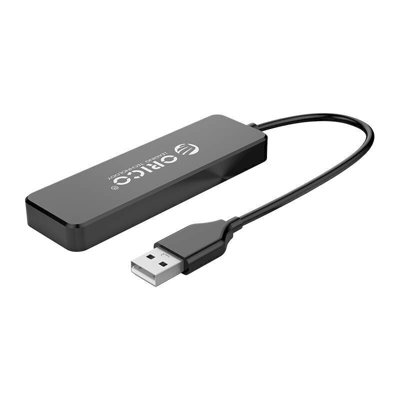 Orico Adapter Hub, USB - 4xUSB (musta) hinta ja tiedot | Adapterit | hobbyhall.fi